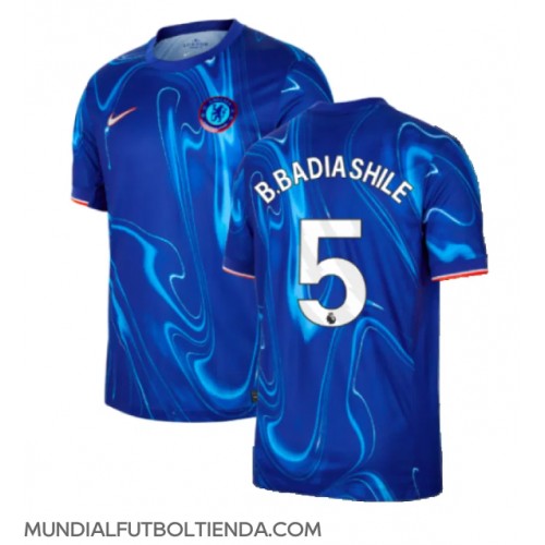 Camiseta Chelsea Benoit Badiashile #5 Primera Equipación Replica 2024-25 mangas cortas